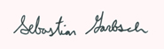 Sebastian Garbsch's signature